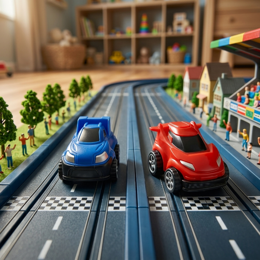 kids racing turbo car