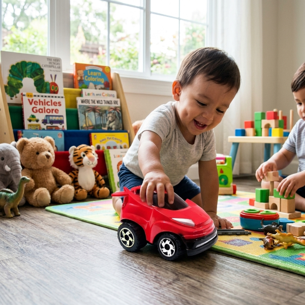 kids racing turbo car