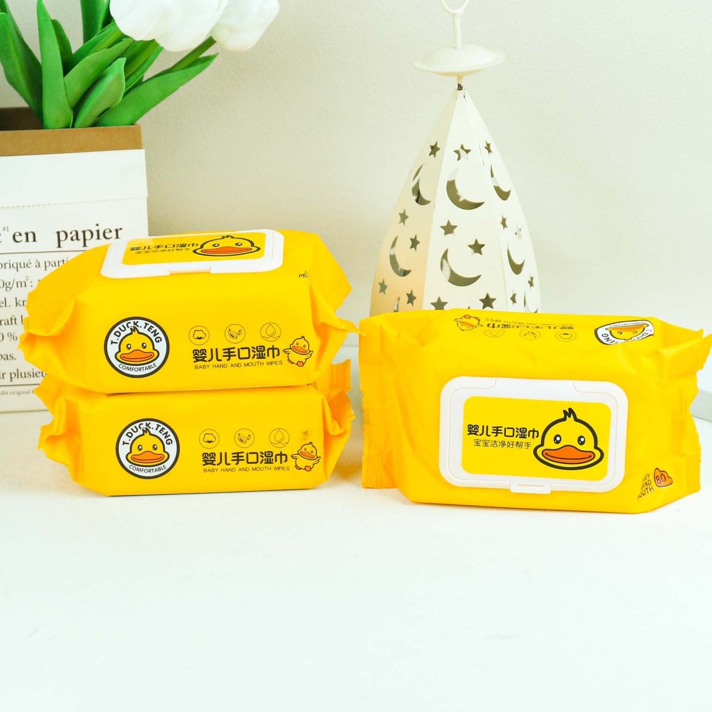 Soft Cotton Face Wet Wipes