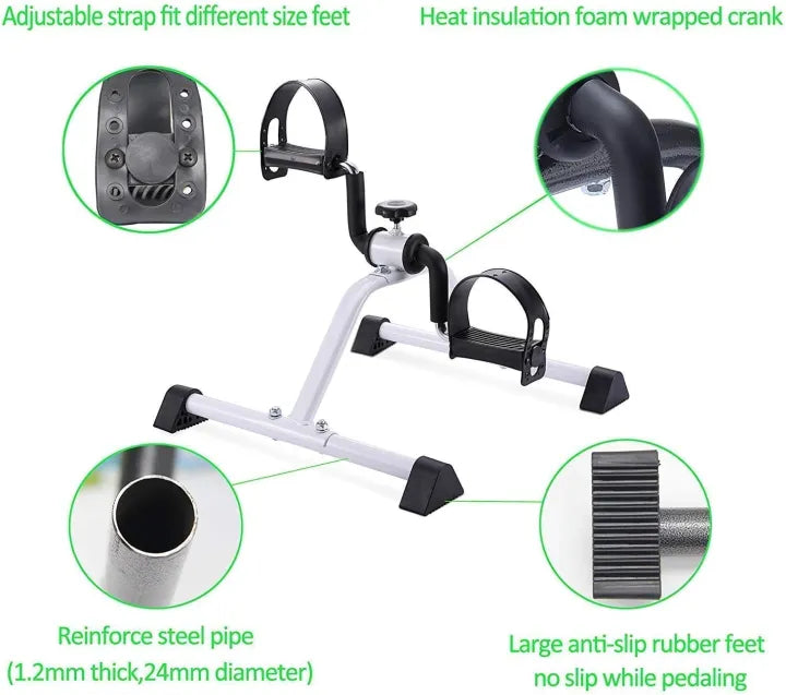 Exerciser pedal machine