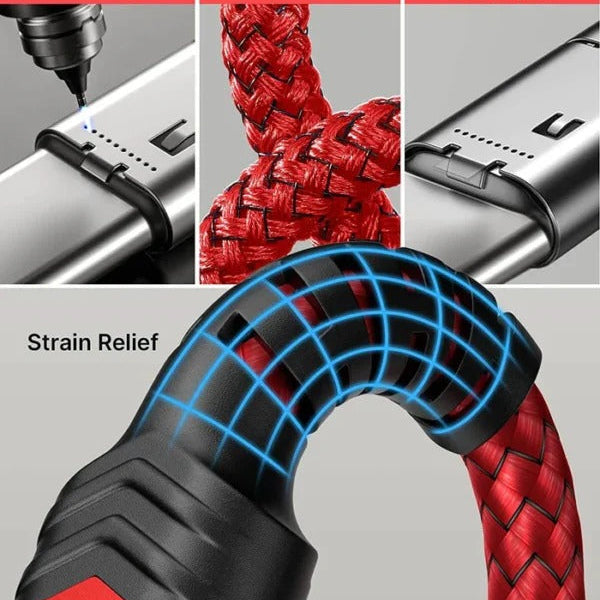 Nylon Branded Charging Cable